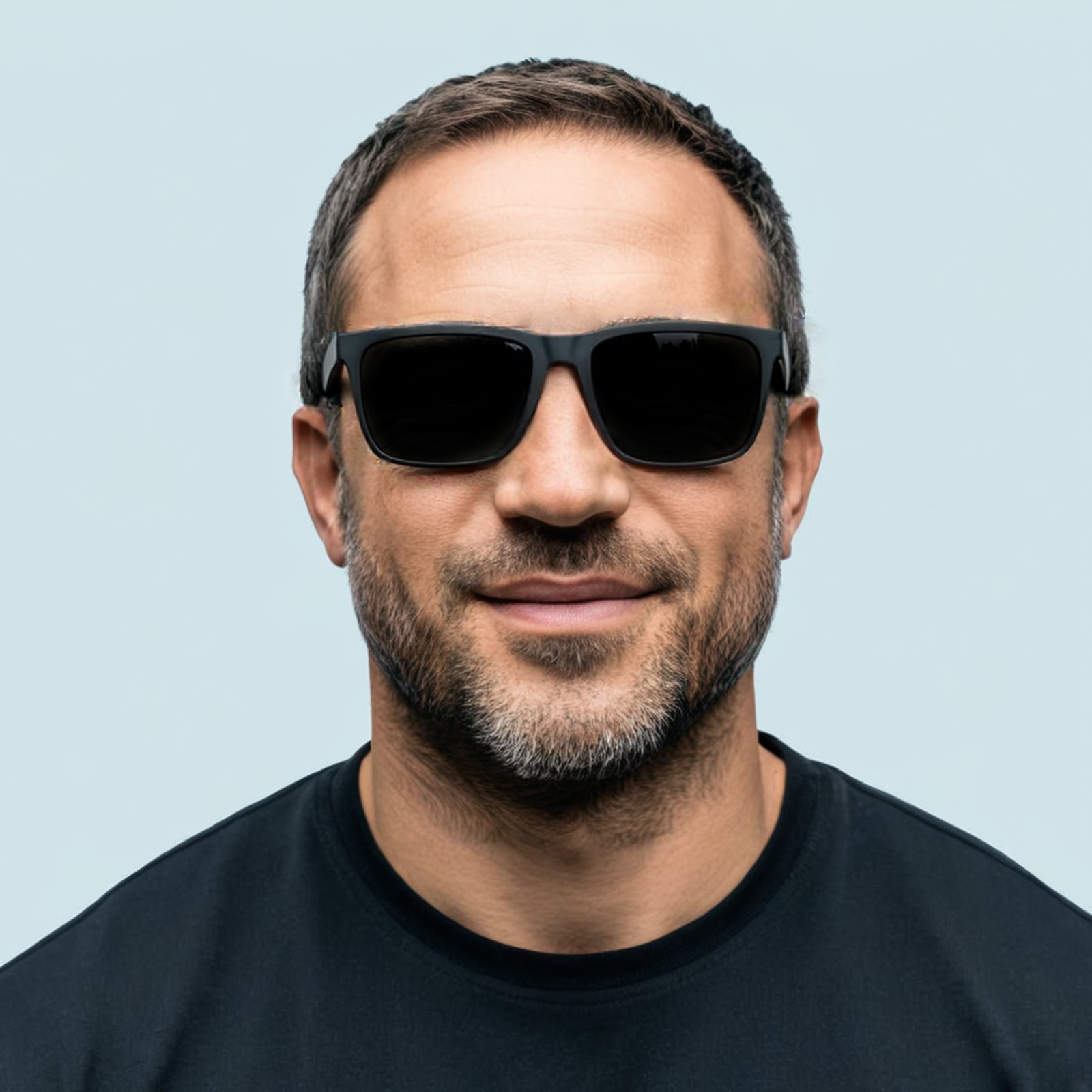 MAXJULI Z87 Sunglasses for Big Wide Heads Men TR90 Ultralight