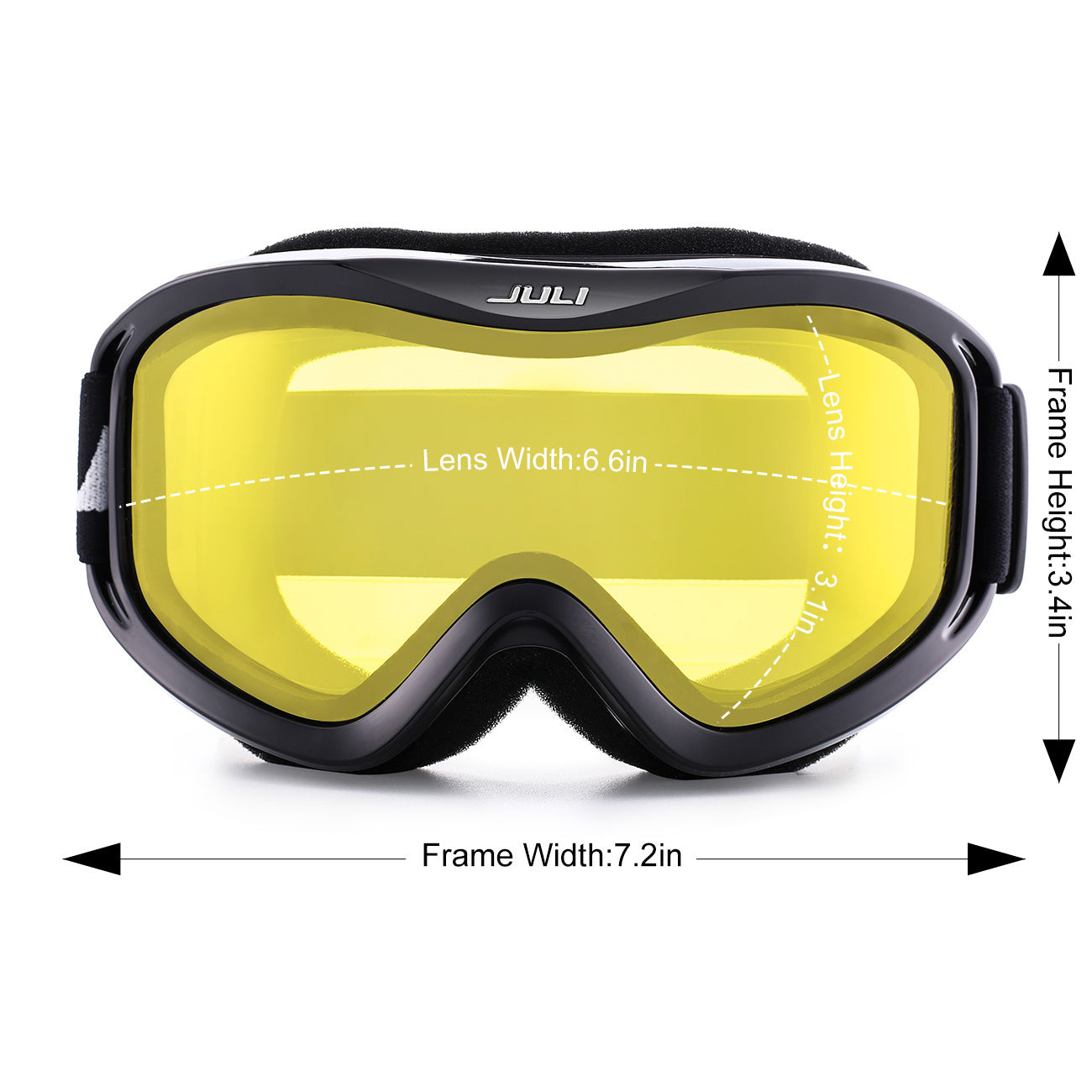 JULI Eyewear Ski Goggles,Snow Snowboard Goggles Men Women