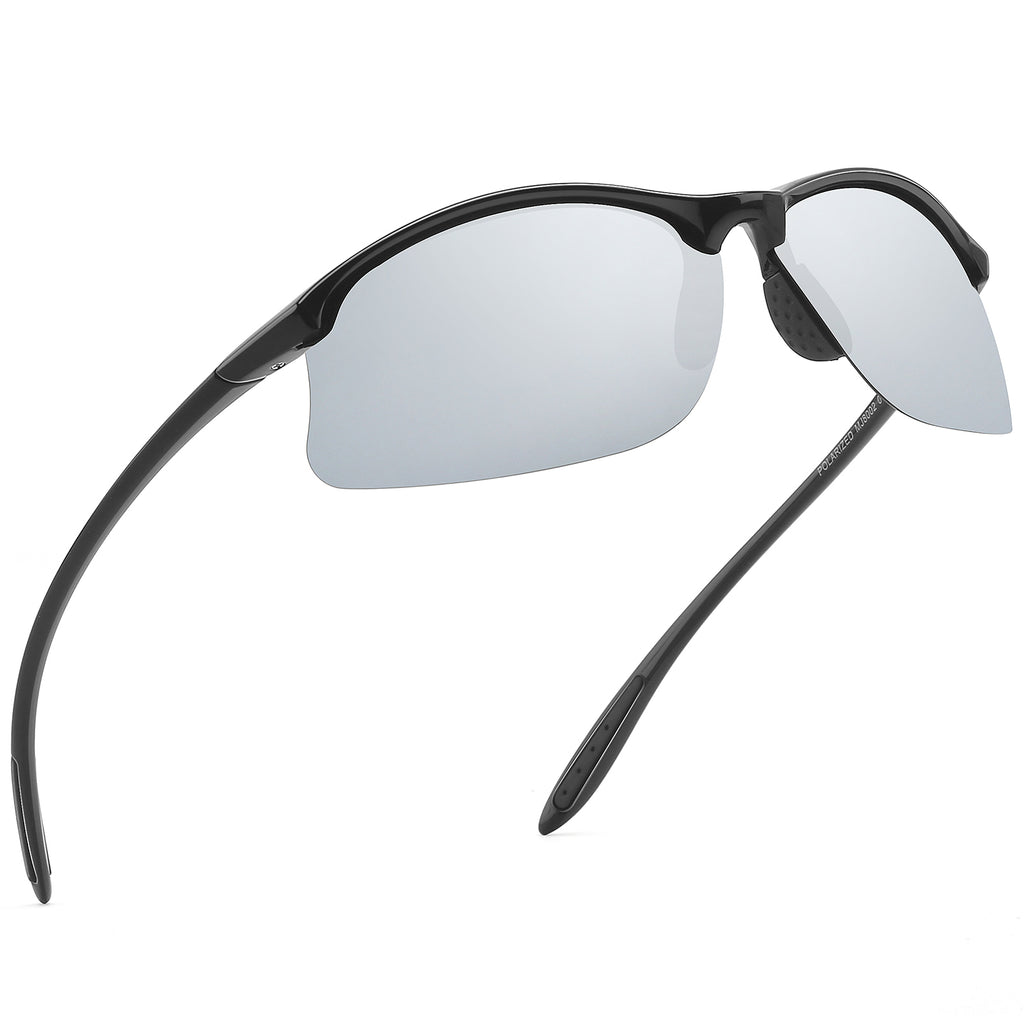 JULI Square Oversized Polarized Sunglasses For Men Retro Vintage