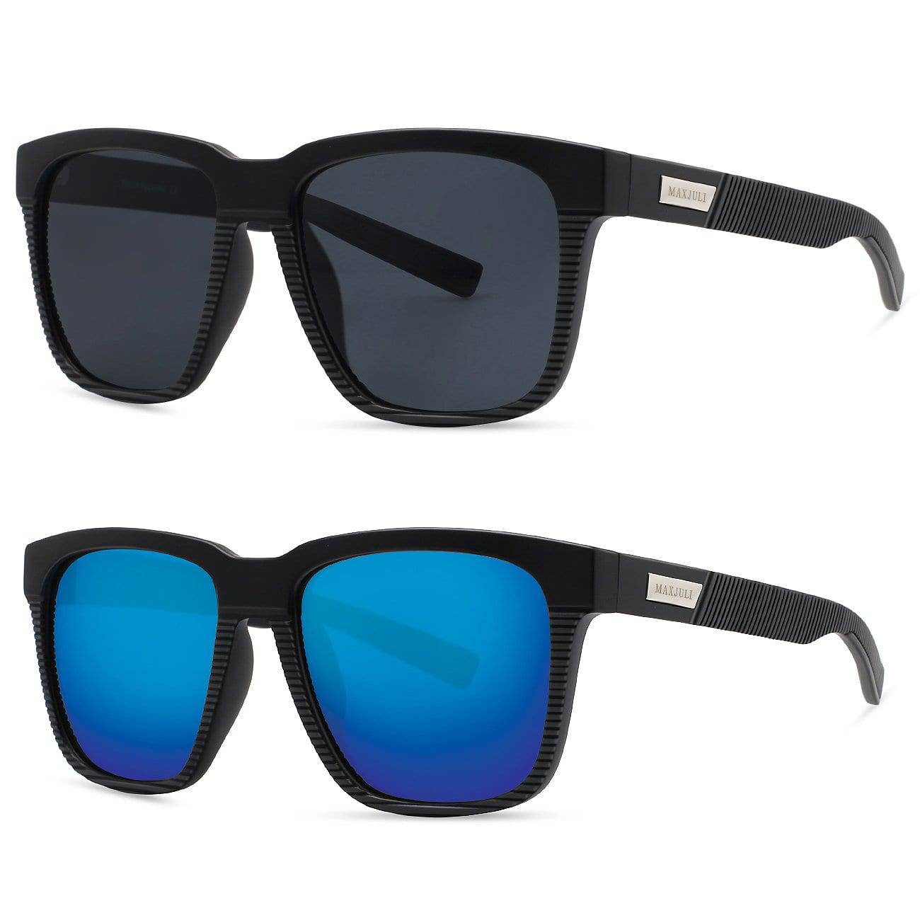 Men's Designer Oversize Square Sunglasses - Gradient UV400 – Polished Gear