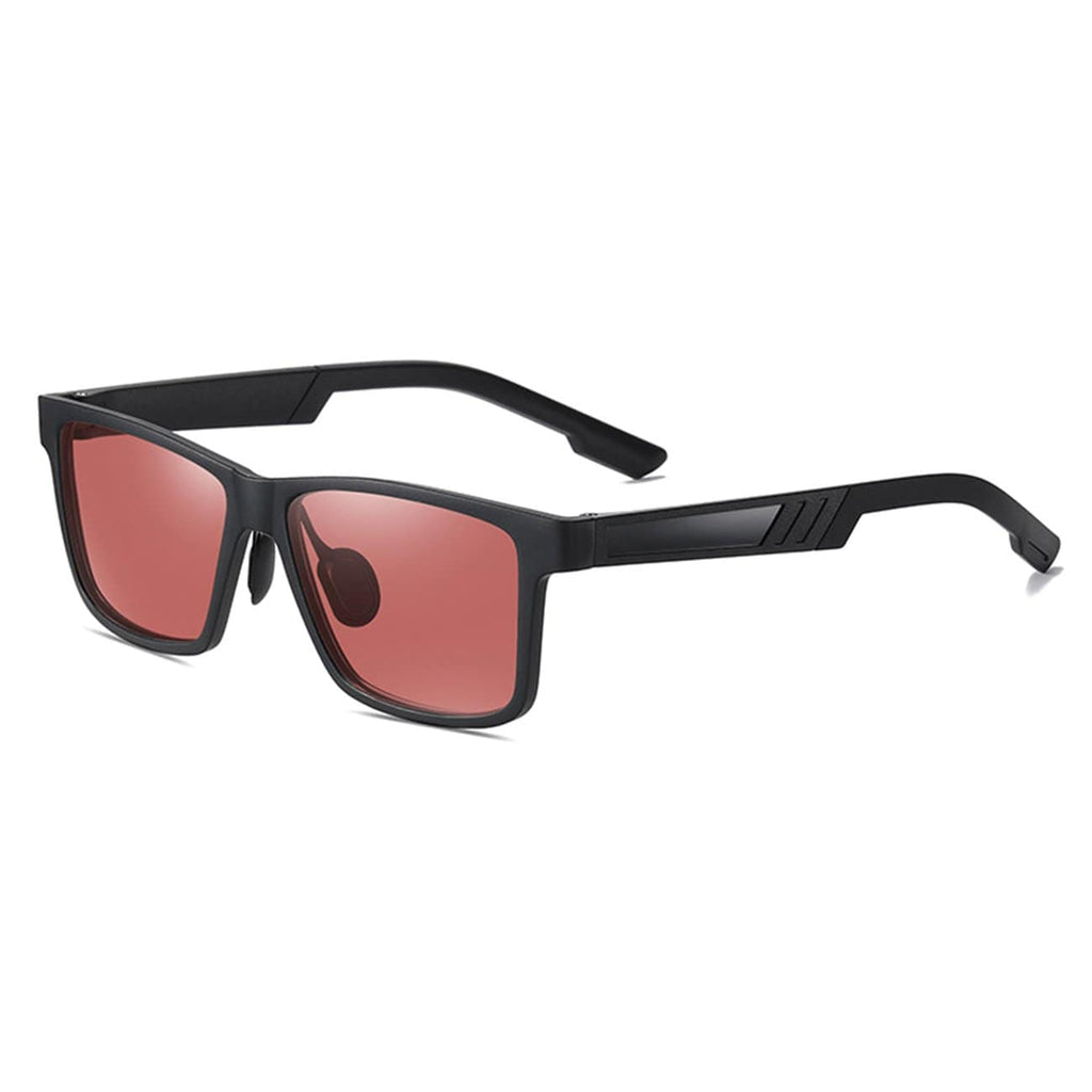 MAXJULI Polarized Sunglasses for Men Women,Ultra-light and Squared Frame with Adjustable Nose,Ideal for Driving 8088 - Maxjuli Eyewear
