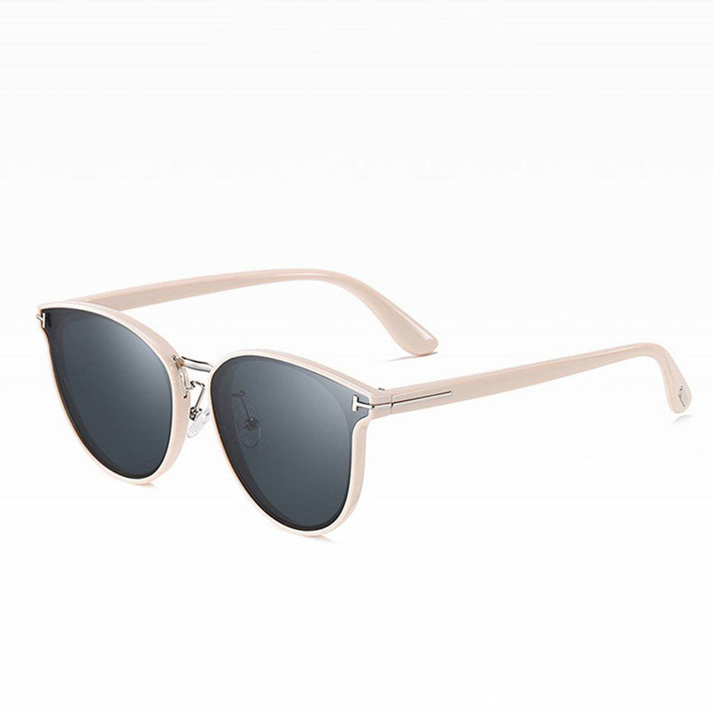 MAXJULI Polarized Oversized Sunglasses for Women,Round Classic Fashion UV400 Protection 8053 - Maxjuli Eyewear