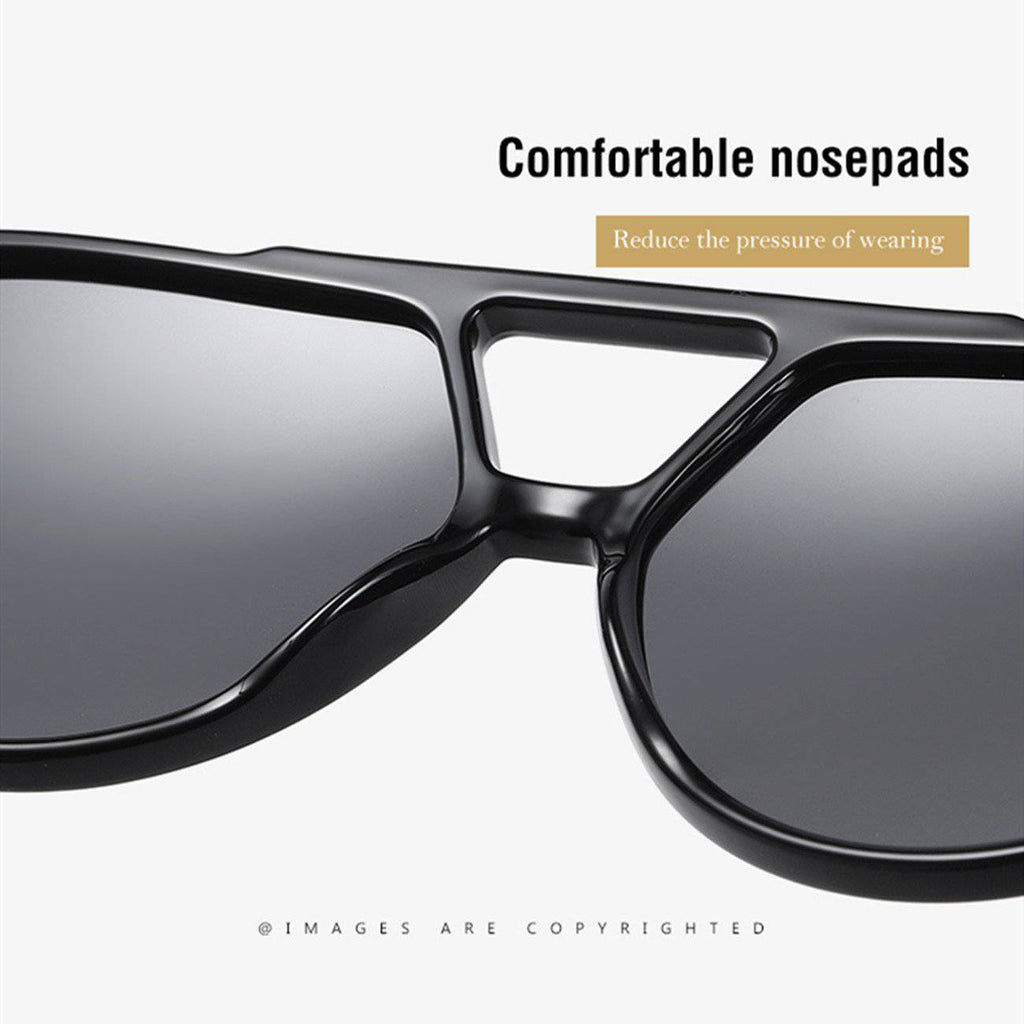 MAXJULI Unisex Polarized Aviator Sunglasses for Men Women with TR90 Flexible Frame UV400 Protection 8062 - Maxjuli Eyewear