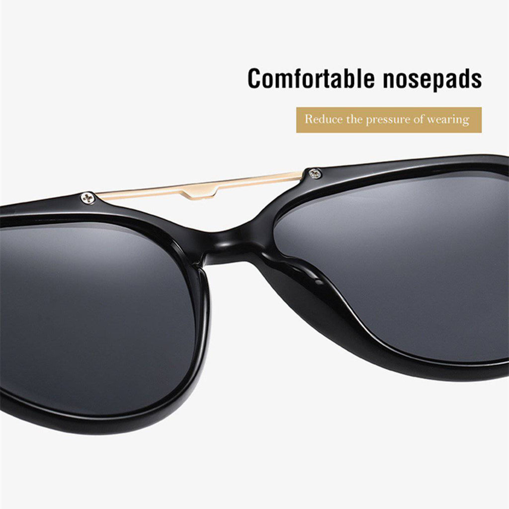 MAXJULI Polarized Oversized Sunglasses For Women UV400 Protection 8055 - Maxjuli Eyewear