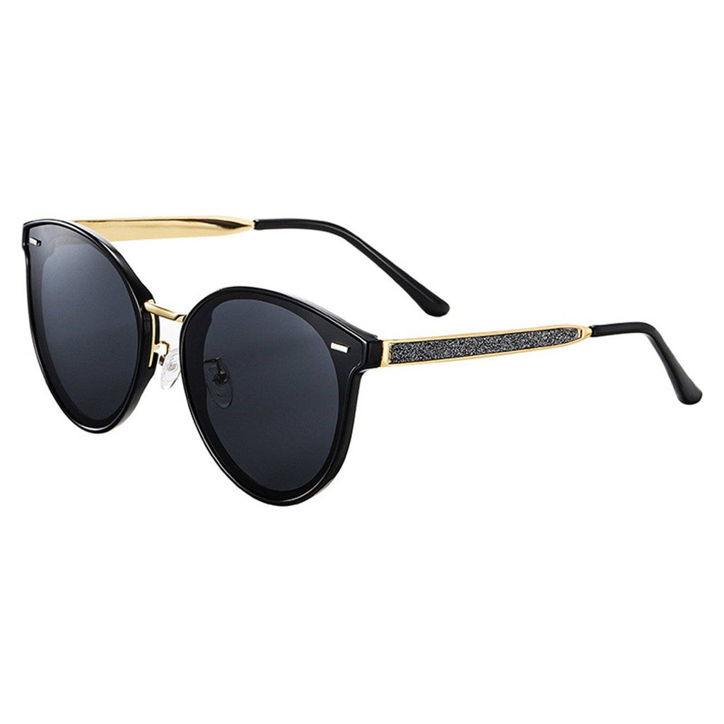 MAXJULI Polarized Oversized Sunglasses for Women,Round Classic Fashion UV400 Protection 8052 - Maxjuli Eyewear