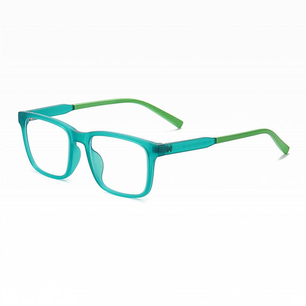 MAXJULI Kids Blue Light Blocking Glasses - Anti Eyestrain - Gaming Computer Video Eyeglasses for Boys & Girls - TR90 Square Flexible Frame Eye Glasses 6605 - Maxjuli Eyewear