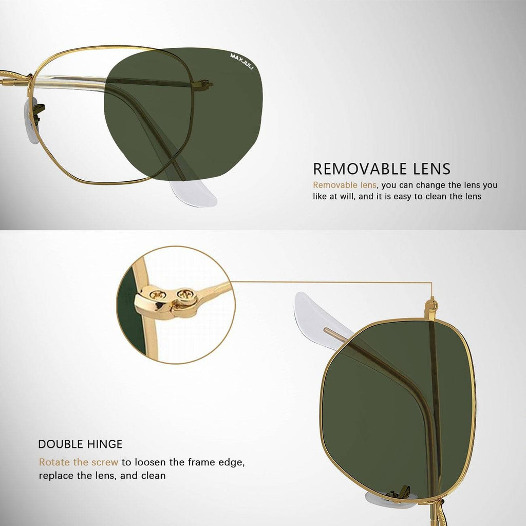 Classic prismatic round frame - Maxjuli Eyewear
