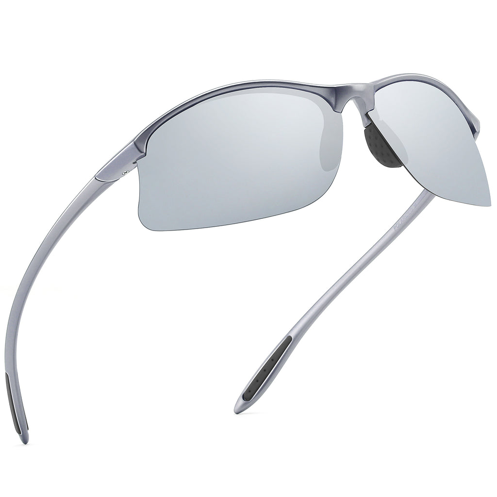 JULI Mens Sunglasses Polarized Sport, Tr90 Ultralight,Idea for