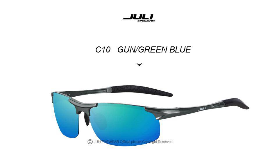 Sports Designer Polarized Sunglasses 8177 - Maxjuli Eyewear