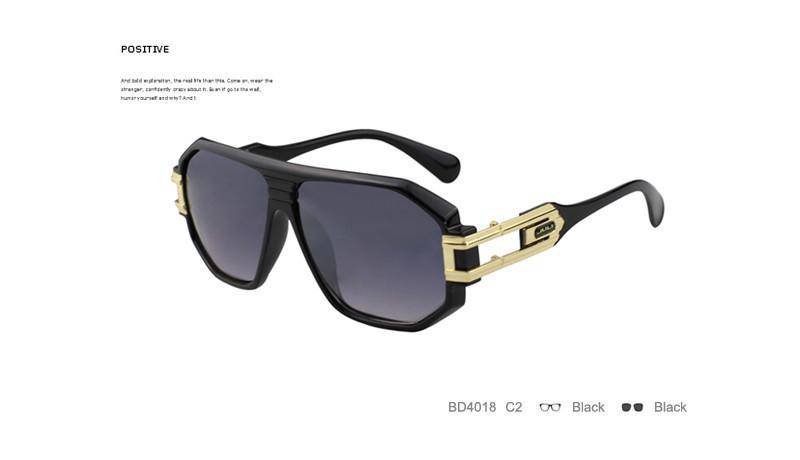 Fashion Oversized Sunglasses for Men BD4018 - Maxjuli Eyewear