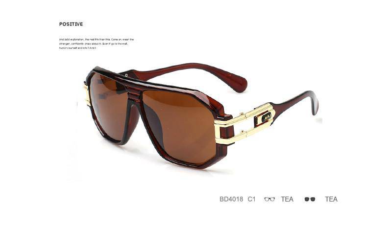 Fashion Oversized Sunglasses for Men BD4018 - Maxjuli Eyewear