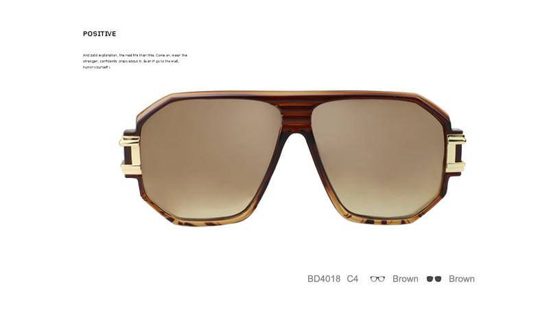 Fashion Oversized Sunglasses for Men BD4018 - Maxjuli Eyewear