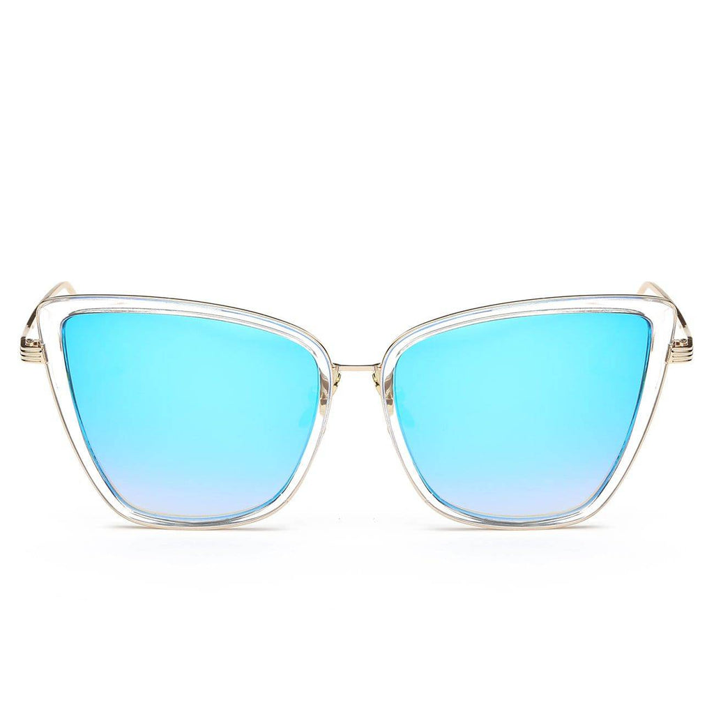 MAXJULI Cat Eye Vintage Sunglasses for Women Honey Classic Cute Retro Designer Style 8045 - Maxjuli Eyewear
