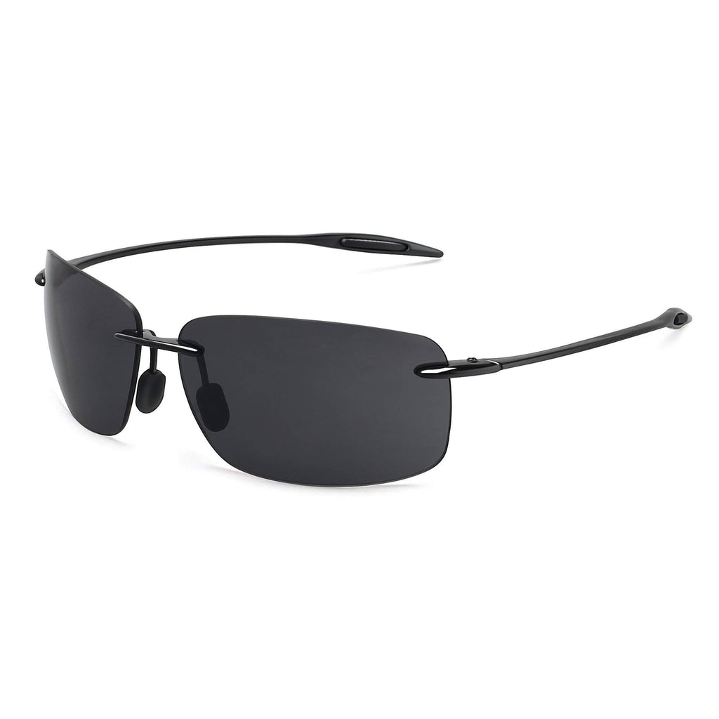 MAXJULI Sports Sunglasses for Men Women Tr90 Rimless Frame for Running Fishing Golf Surf Driving Cycling Lifestyle 8009 - Maxjuli Eyewear
